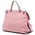 Borsa Gucci Pink Medium Calfskin Bamboo Daily Rosa - vista 2