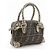 Zucca Borsa a Spalla Fendi Mini Boston 2 in 1 Marrone - vista 3