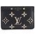 Estuche para tarjetas Monogram Empreinte Louis Vuitton Beige Dorado