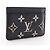 Estuche para tarjetas Monogram Empreinte Louis Vuitton Beige Dorado - vista 3