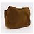 Borsa a spalla con design a punto Salvatore Ferragamo Cammello - vista 3