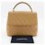Borsa a Mano Chanel Matelassé in Beige - vista 15