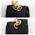Bolsa de ombro preta com corrente Chanel Preto - vista 10