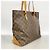 Borsa Tote Cabas Mezzo Monogram Louis Vuitton Marrone - vista 2