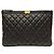 Borsa Clutch in Pelle Caviar Chanel Boy Nero