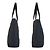 Céline Sac cabas vertical en toile Celine Noir - vue 6