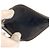Céline Sac cabas vertical en toile Celine Noir - vue 9
