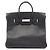 Hermès Hermes Leather Haut à Courroies 32 Handbag Black