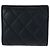 Billetera compacta de piel de cordero matelassé Chanel Negro - vista 2