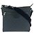 Gucci GG Supreme Canvas Leather Messenger Bag Black