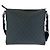 Gucci GG Supreme Canvas Leather Messenger Bag Black - view 2