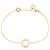 Bulgari Bracciale in Madreperla in Oro Rosa K18PG Bvlgari D'oro Metallico