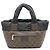 Borsa tote piccola Coco Cocoon in pelle e nylon di Chanel Verde