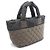 Borsa tote piccola Coco Cocoon in pelle e nylon di Chanel Verde - vista 4