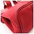 Hermès Borsa a mano in tela e pelle Hermes Valparaiso PM Rosso - vista 10