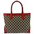 Gucci GG Canvas Leder Tragetasche Rot