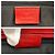 Gucci GG Canvas Leder Tragetasche Rot - Ansicht 3