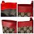 Gucci GG Canvas Leder Tragetasche Rot - Ansicht 5