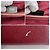 Fendi Lederhandtasche Rot Bordeaux - Ansicht 6