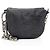 Borsa a Spalla Mini Crystal Knight in Camoscio Burberry Blu