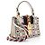 Gucci Leder Valentinstag Sylvie Mini Handtasche Blau - Ansicht 2