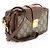 Borsa a tracolla Gucci GG Supreme Clasp Marrone Beige - vista 2