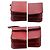 Bolsa de ombro de couro entrelaçado Gucci Vermelho - vista 5