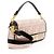 Fendi FF Bestickte Canvas Baguette Schultertasche Schwarz - Ansicht 2