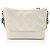 Chanel Gabrielle Piccola Hobo in Pelle di Vitello Invecchiata Bianco - vista 3