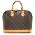 Louis Vuitton Vintage Monogramm Canvas Alma PM Handtasche Braun