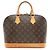 Louis Vuitton Vintage Monogramm Canvas Alma PM Handtasche Braun - Ansicht 3