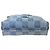 Borsa hobo Vagabond in denim Damier Louis Vuitton Blu - vista 5