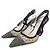 Décolleté slingback Christian Dior J'A DIOR Nero - vista 3