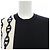 Vestido de seda y cachemira Hermès Negro Blanco - vista 5
