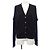 Cardigan in seta e cashmere Hermès 36 Nero