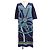 Hermès Twill Reine Kleid Blau