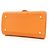 Borsa Delvaux Brillant Rodeo in vitello Arancione - vista 4
