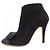 Botas de ante infantil Chanel G31332Y50133 Negro - vista 2