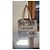 Borsa Tote Dior Riviera in Tela Beige e Nera Nero - vista 2