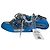Sneakers Louis Vuitton blu decorate con strass Grigio Blu chiaro