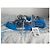 Sneakers Louis Vuitton blu decorate con strass Grigio Blu chiaro - vista 2