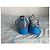 Sneakers Louis Vuitton blu decorate con strass Grigio Blu chiaro - vista 5