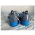 Sneakers Louis Vuitton blu decorate con strass Grigio Blu chiaro - vista 6