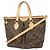 Borsa Louis Vuitton Monogram Palermo PM Marrone