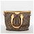Borsa Louis Vuitton Monogram Palermo PM Marrone - vista 11