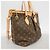 Borsa Louis Vuitton Monogram Palermo PM Marrone - vista 2