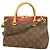 Borsa a mano Pallas BB Monogram Louis Vuitton Marrone Fuschia