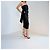 Autre Marque Misha Collection Trägerloses Midi Kleid Schwarz - Ansicht 4