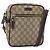 Gucci Borsa a spalla GG Supreme PVC Beige Oro 233268 Auth BAZ504 D'oro