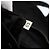 PRADA Borsa a mano in nylon nero argento Auth YKZ034 - vista 12